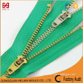 Gold plated chain yg zipper slider #4 zipper manufacturing process
